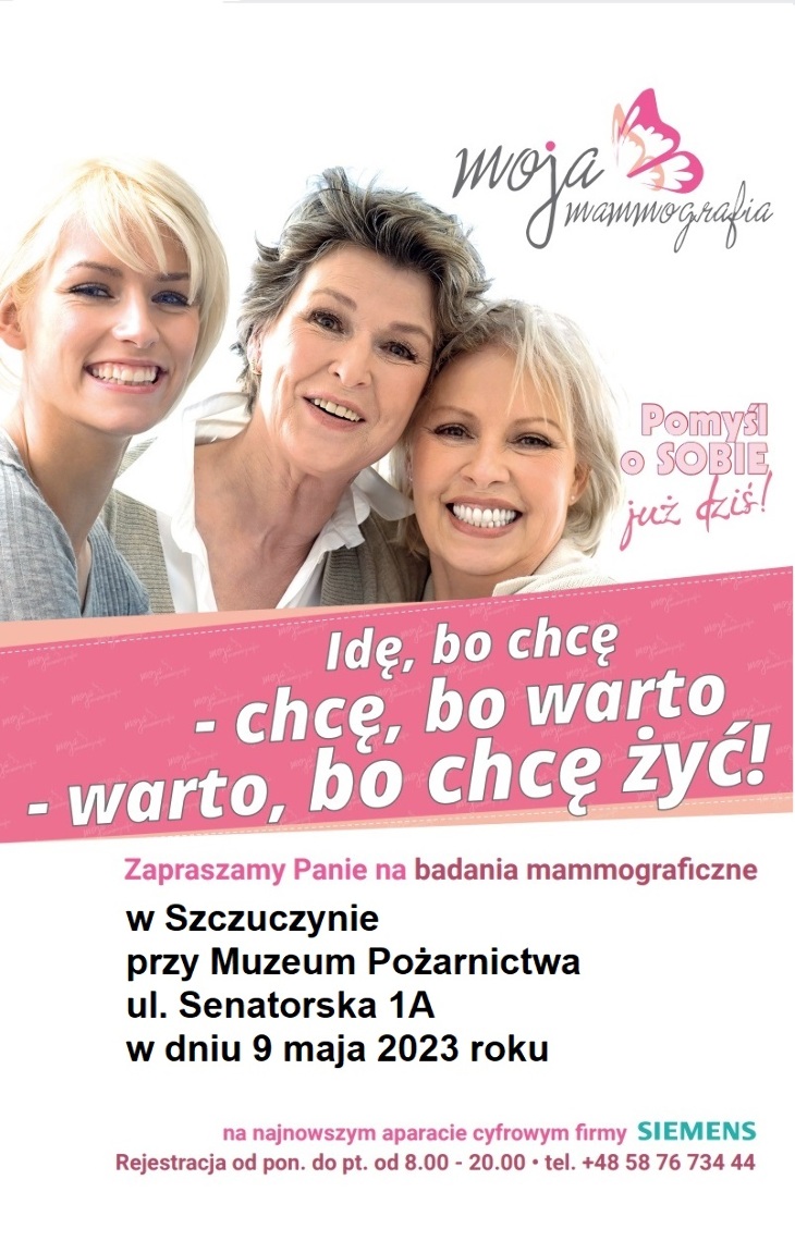 Badania mammograficzne w Szczuczynie (09.05.)