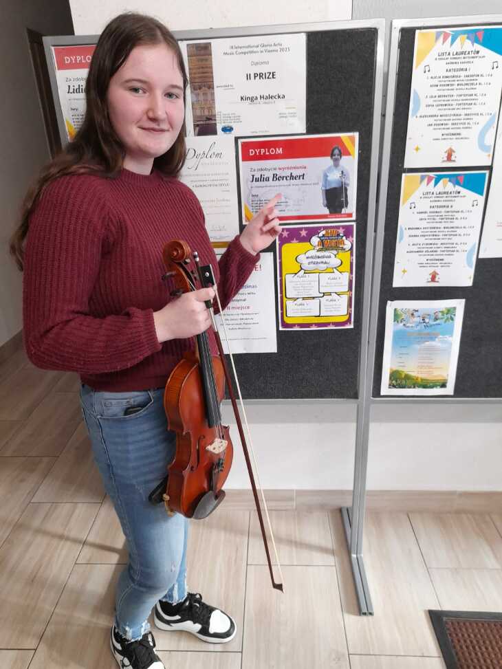 PSM. Sukces młodej skrzypaczki Julii Borchert