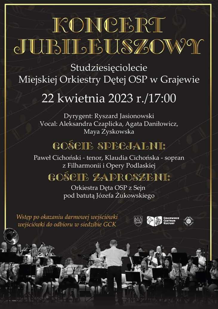 Koncert jubileuszowy Orkiestry Dętej OSP (22.04)