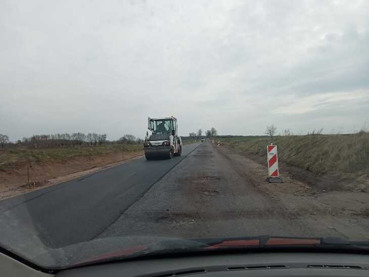 Remont drogi do Radziłowa