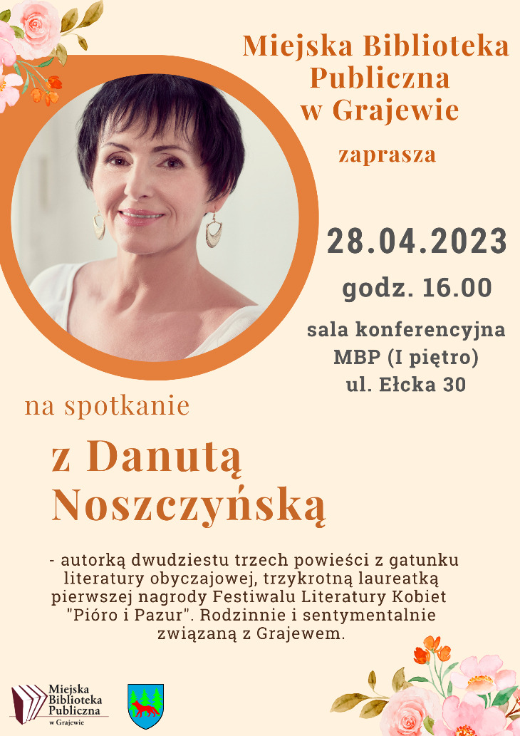 Spotkanie autorskie z Danutą Noszczyńską