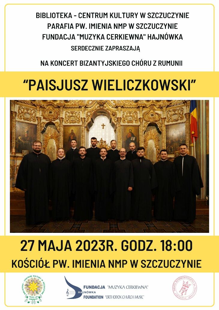 Koncert bizantyjskiego chóru 