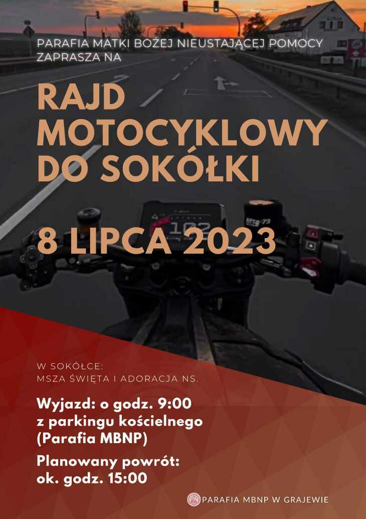 Rajd motocyklowy Grajewo - Sokółka