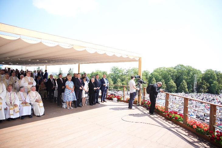 Wiec wyborczy na Jasnej Górze