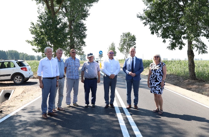 Zakończono przebudowę drogi powiatowej w okolicy miejscowości Białaszewo i Pieniążek