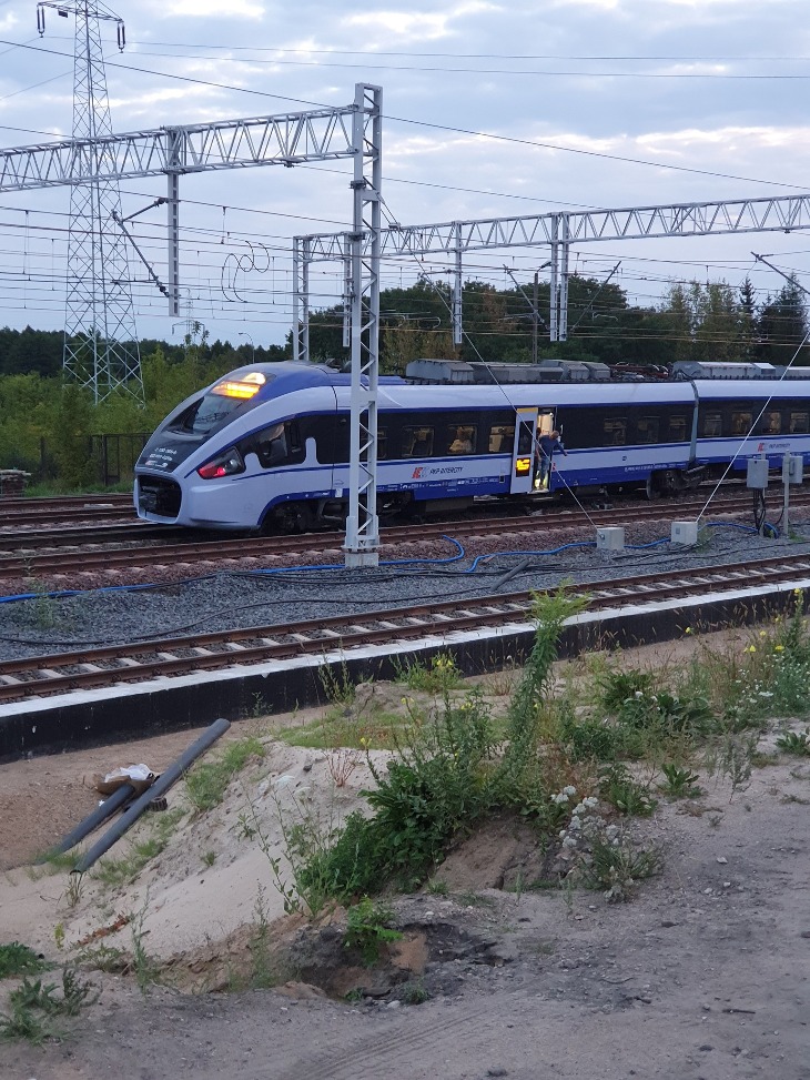 Białystok. Wykoleił się pociąg pospieszny do Warszawy.