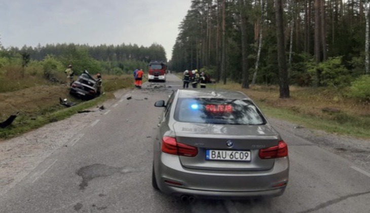 Augustów. Wypadek śmiertelny na drodze DK16
