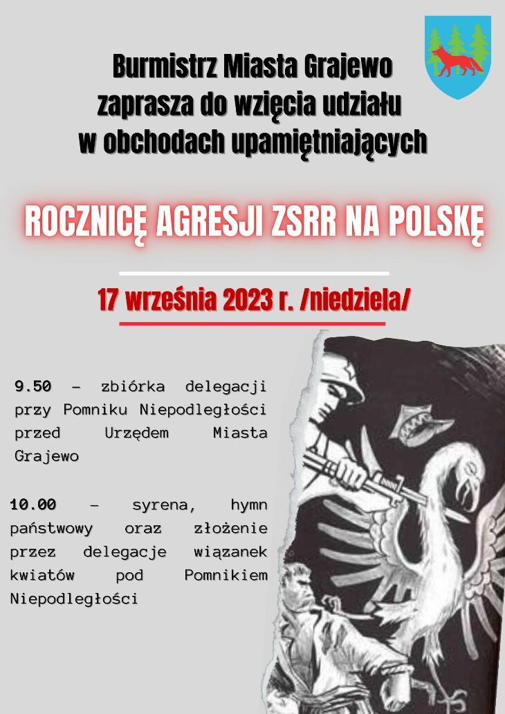 84. rocznica napaści Związku Radzieckiego na Polskę