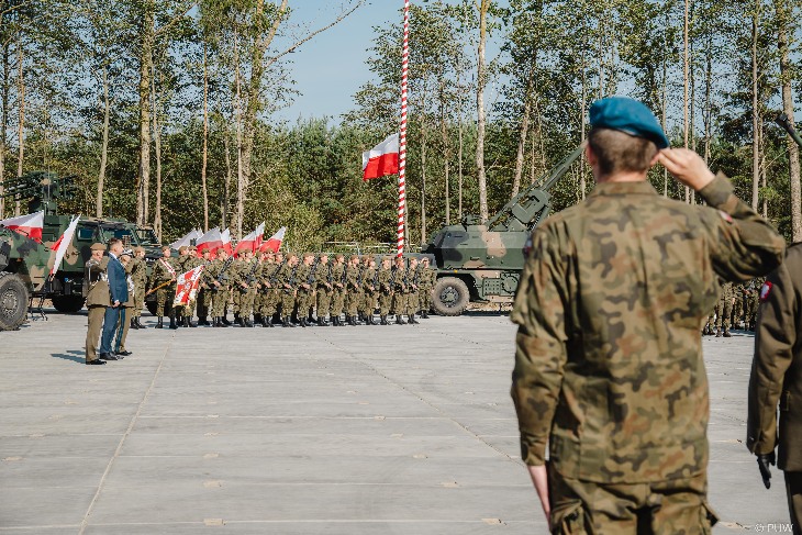80 ochotników złożyło w Kolnie przysięgę wojskową
