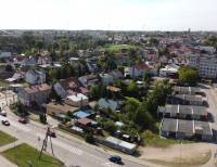 Nad dachami Grajewa - targowisko miejskie (09.2023)