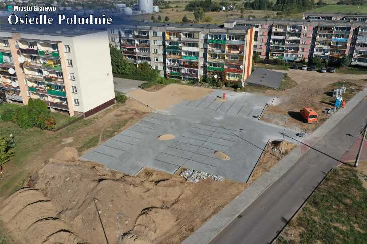 Grajewo w budowie  (osiedle Południe)