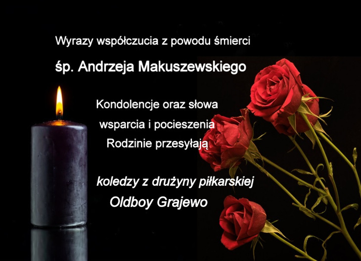 Zmarł Andrzej Makuszewski - kondolencje