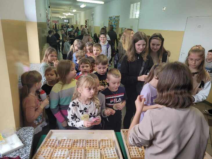 Pyszna akcja Samorządu Uczniowskiego SP2