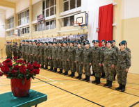 Ślubowanie uczniów klas mundurowych ZS Nr 2