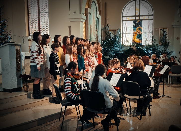 Koncert kolęd w wykonaniu uczniów Państwowej Szkoły Muzycznej