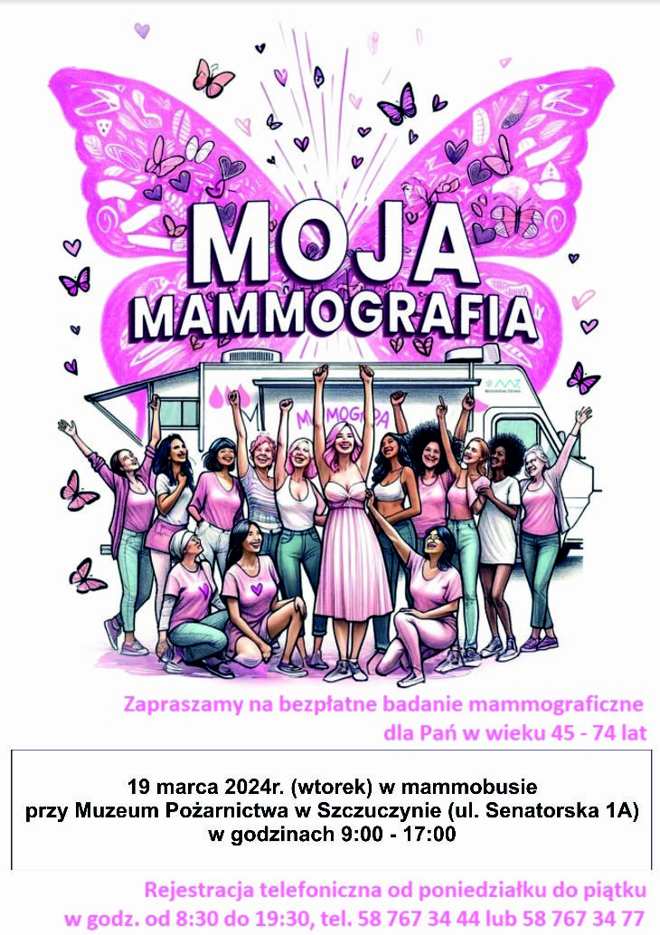 Badania mammograficzne w Szczuczynie (19.03.)