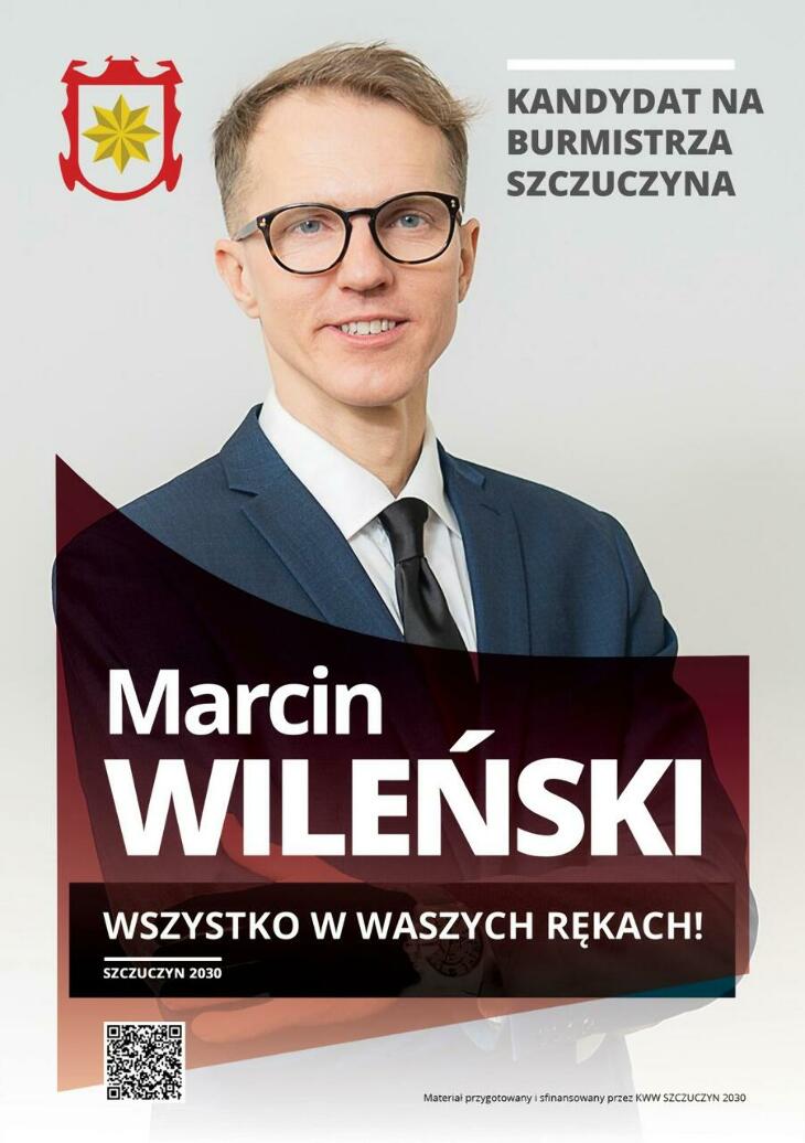 Marcin Wileński - kandydat na burmistrza Szczuczyna