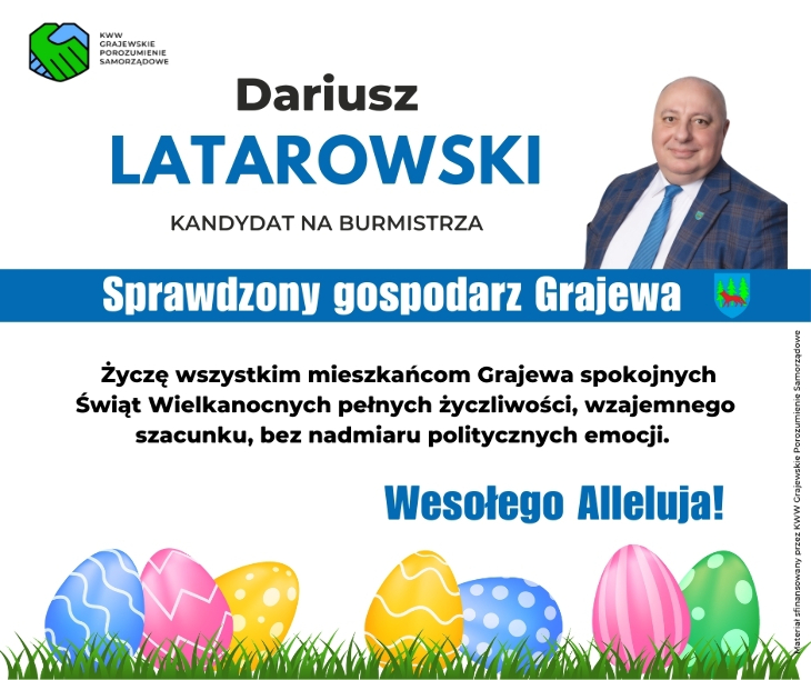 Oświadczenie Dariusza Latarowskiego 