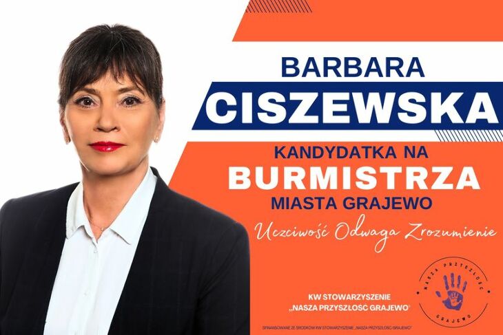 Barbara Ciszewska -  Drodzy mieszkańcy Grajewa...