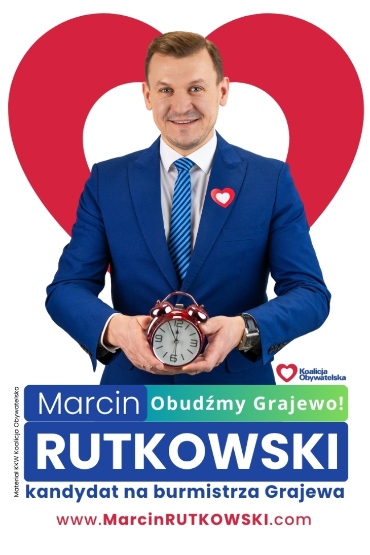 Marcin Rutkowski - Szanowni Mieszkańcy Miasta Grajewa! 