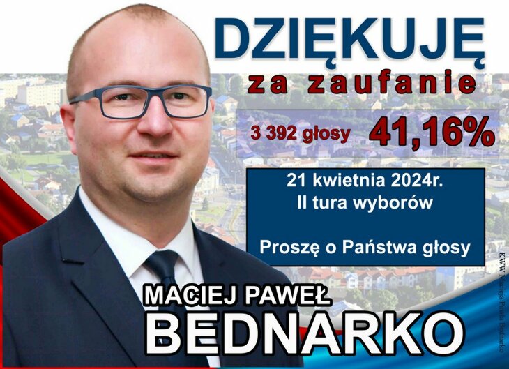 Maciej Bednarko. Drodzy Mieszkańcy Grajewa!