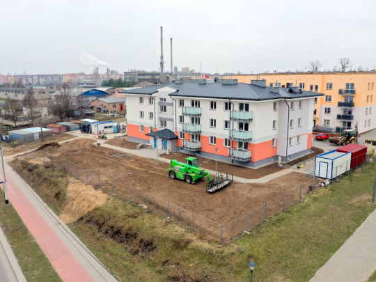Odbiór techniczny nowego budynku przy ul. Targowej w Grajewie
