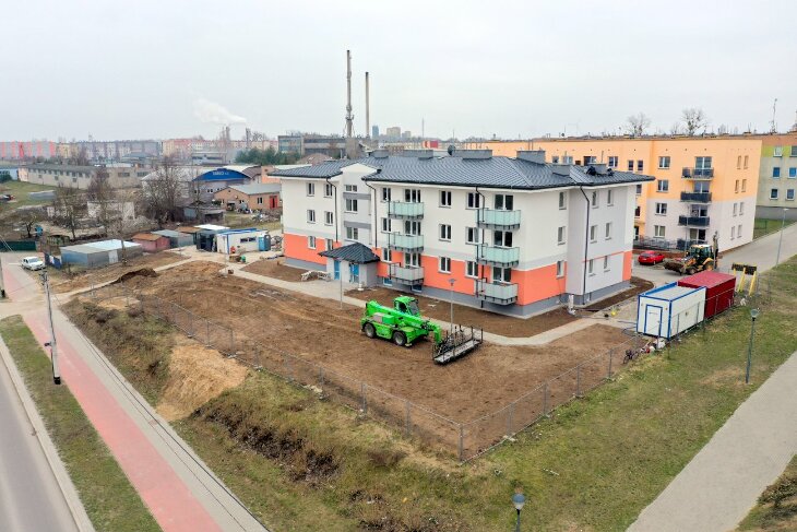 Odbiór techniczny nowego budynku przy ul. Targowej 