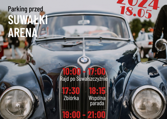 Motoryzacyjny weekend w Suwałkach  (18-19.05)