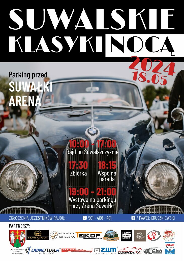 Motoryzacyjny weekend w Suwałkach  (18-19.05)
