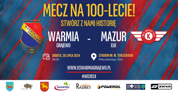 Mecz WARMIA - MAZUR (20.07)