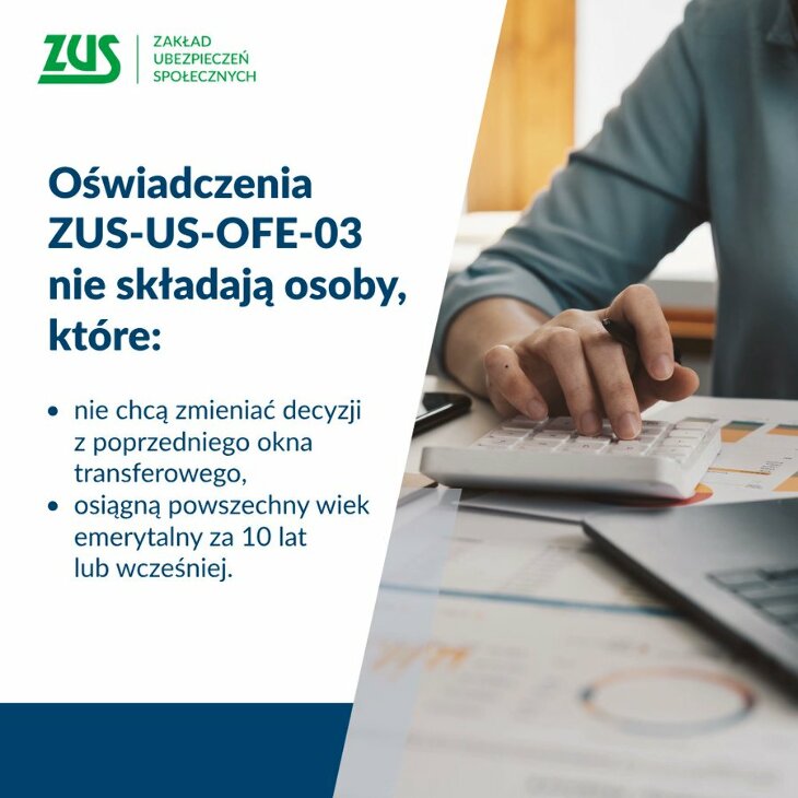 Tylko ZUS czy ZUS i OFE. Jeszcze można składać oświadczenia