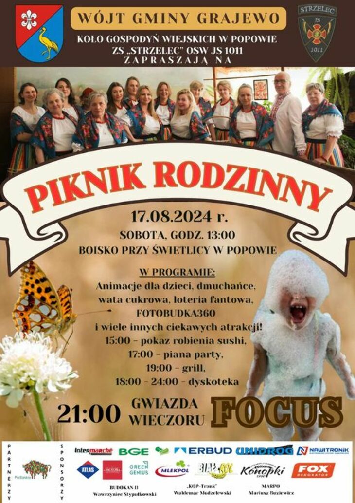 Piknik Rodzinny w Popowie