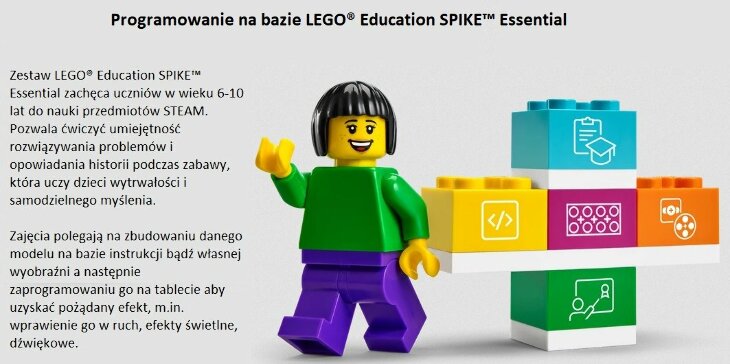 Warsztaty dla dzieci z Lego Education - zapisy 2024/2025