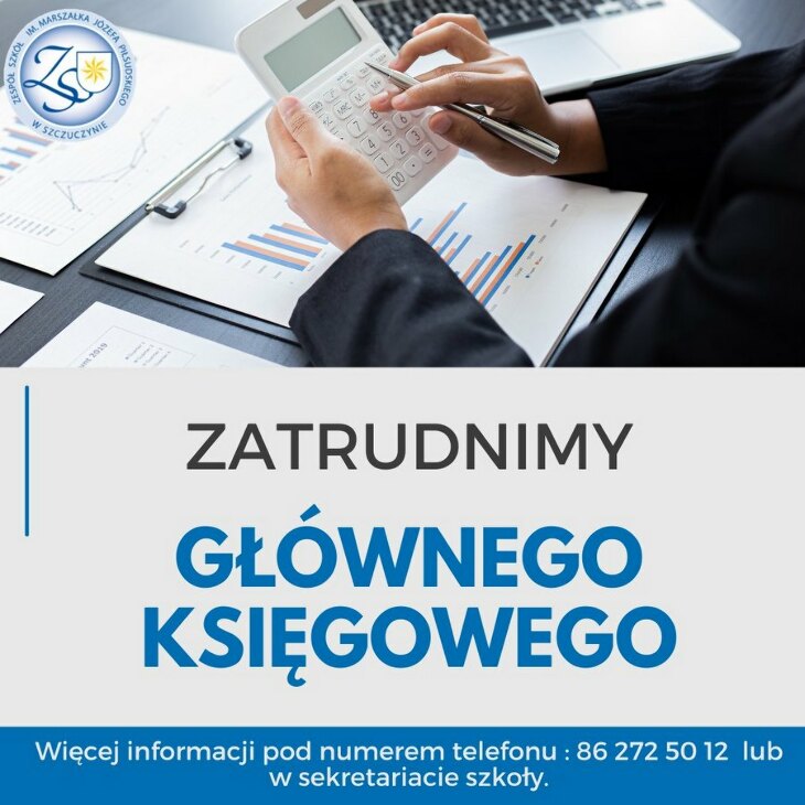 Konkurs na głównego księgowego w ZS Szczuczyn