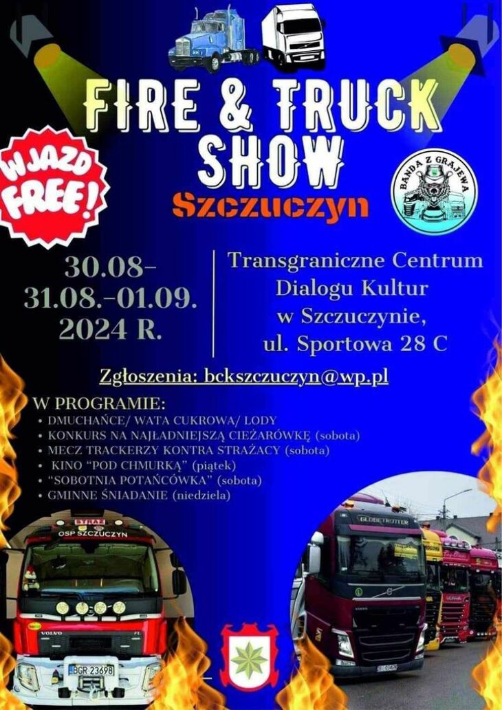 Szczuczyn. Fire & Truck Show 2024