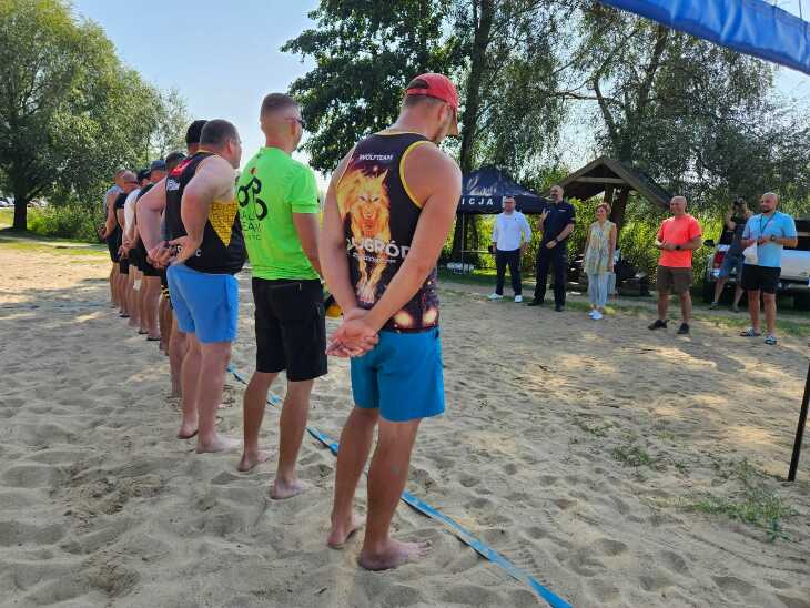  Turniej Piłki Siatkowej Plażowej Służb Mundurowych