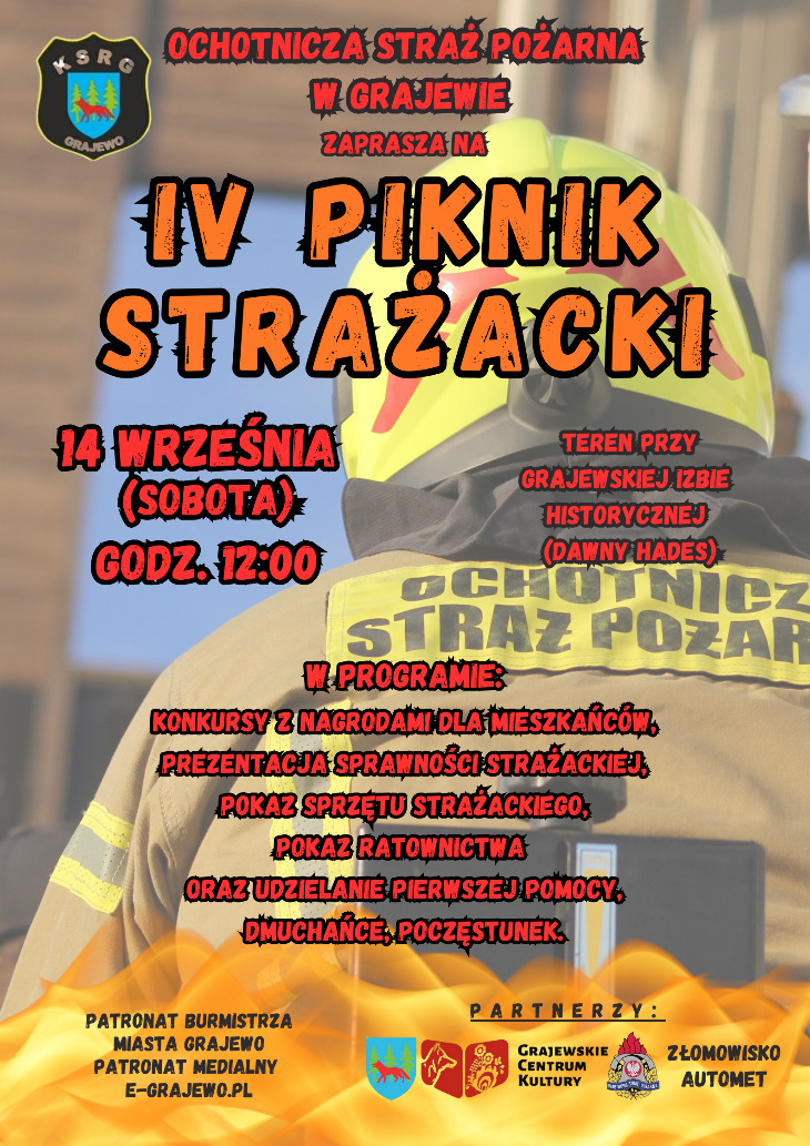 Grajewo. IV Piknik Strażacki 