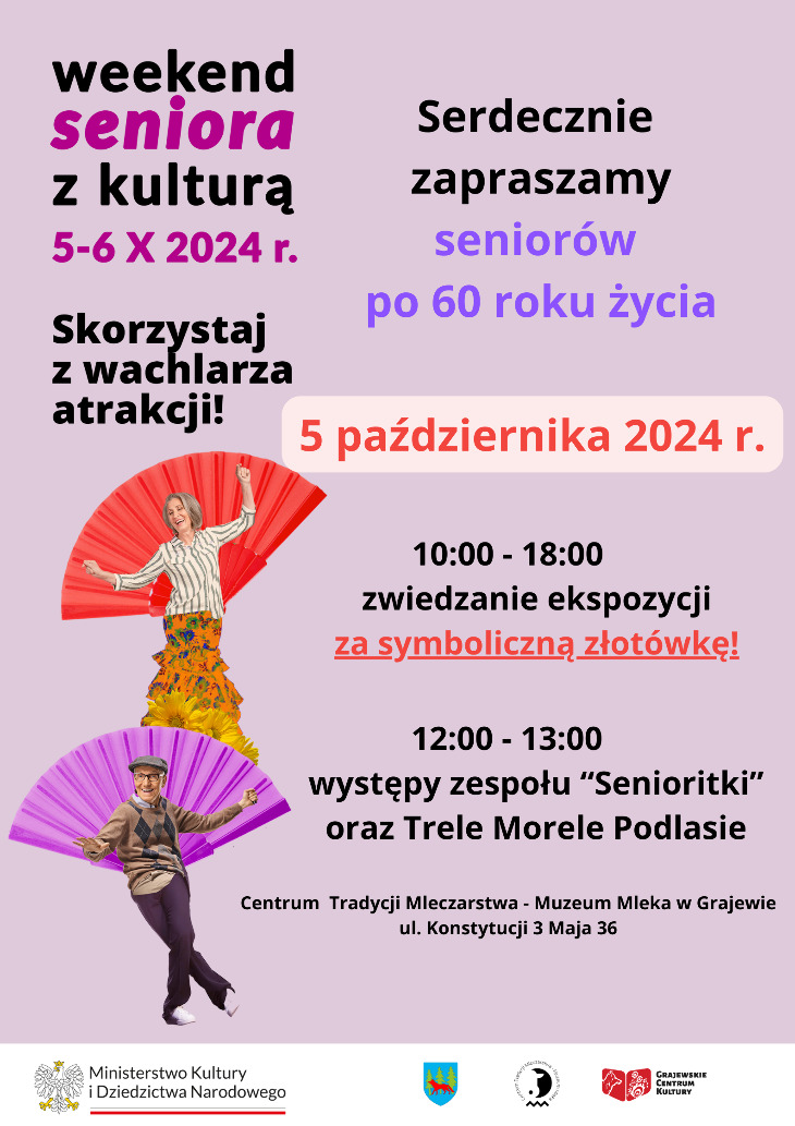 Weekend seniora z kulturą w Muzeum Mleka