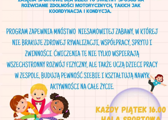 Szczuczyn: Zajecia sportowe dla dzieci 