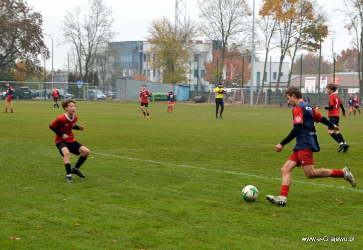 Warmia Grajewo : MOSP Białystok 4:0 (trampkarz młodszy)