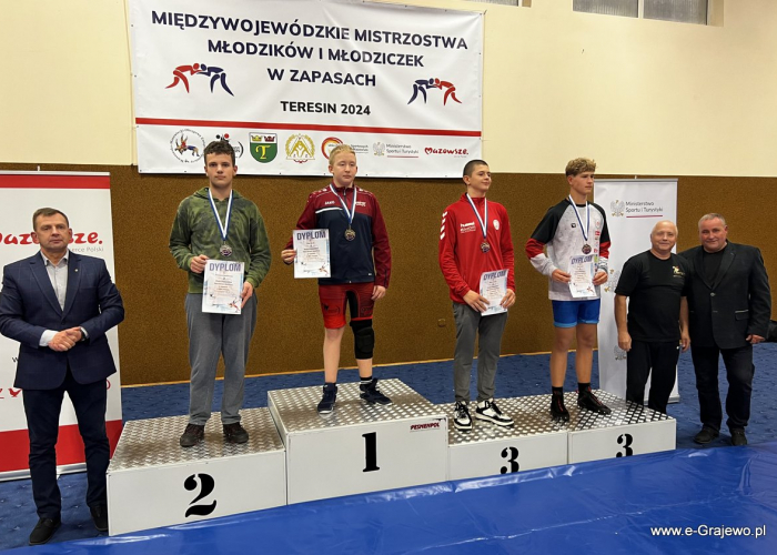 Zapaśnicy z Grajewa dwukrotnie stawali na podium