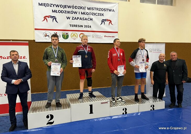 Zapaśnicy z Grajewa dwukrotnie stawali na podium