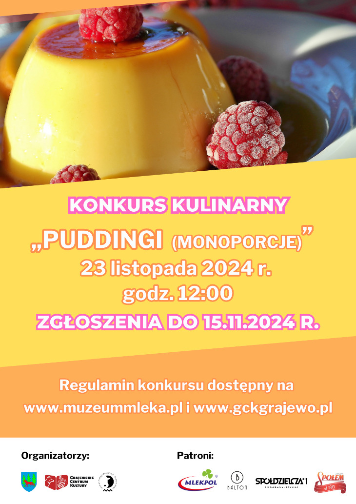 Konkurs Kulinarny Puddingi (Monoporcje)