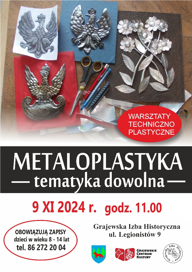 Warsztaty techniczno-plastyczne - Metaloplastyka