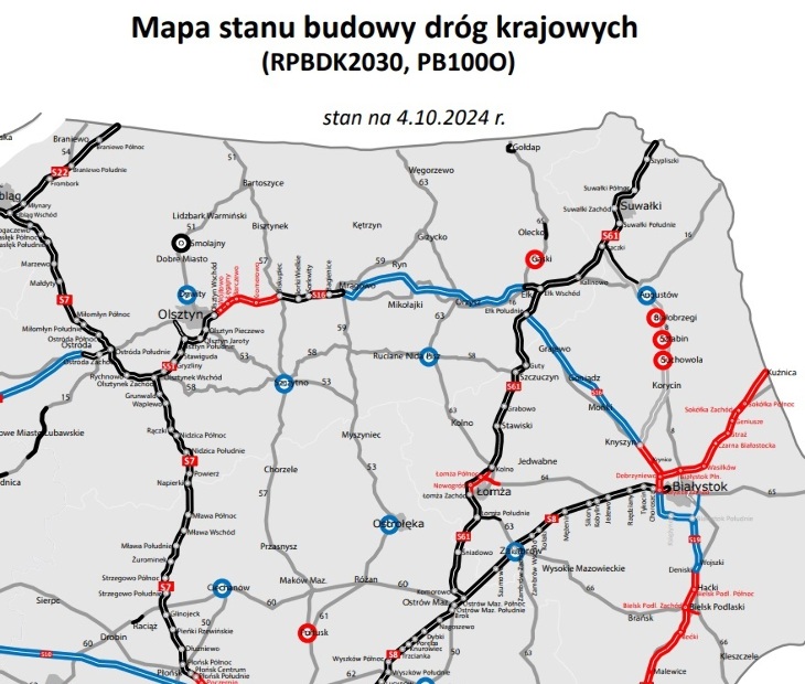 Kiedy Białystok połączy się z Olsztynem?