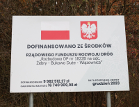 Nowa droga. Żebry - Bukowo Duże - Wiązownica