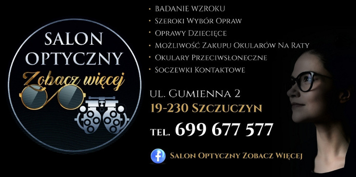 Salon optyczny w Szczuczynie - ZOBACZ WIĘCEJ!