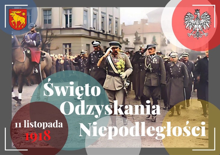 Delegacja Powiatu Grajewskiego na obchodach Narodowego Święta Niepodległości