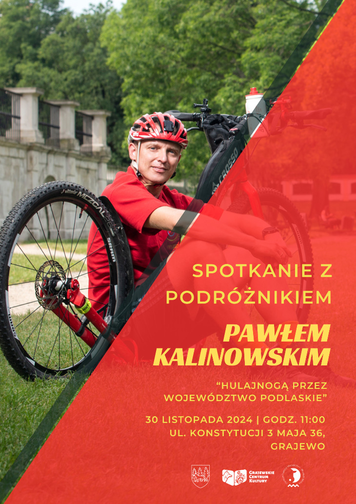 Spotkanie z podróżnikiem - Pawłem Kalinowskim