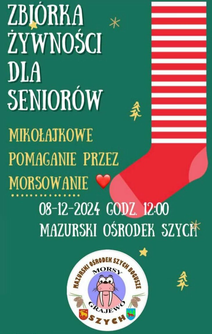 Mikołajkowe pomaganie przez morsowanie 